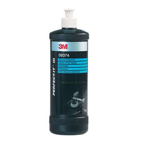 3M Perfect-It III Fast Cut Compound, polirolis, baltas, 1 Kg