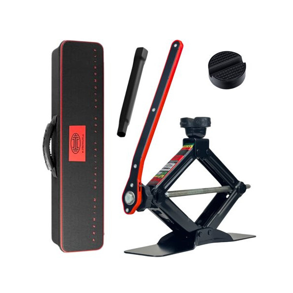 ALCA HYENER Premium žirklinis keltuvas su apvalia atrama, 1,5 T „Black Edition“ ALCA HYENER Premium žirklinis keltuvas su apvalia atrama, 1,5 T „Black Edition“