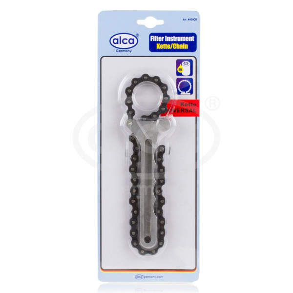ALCA Oil Filter Wrench, Chain Type, Raktas tepalo filtrui