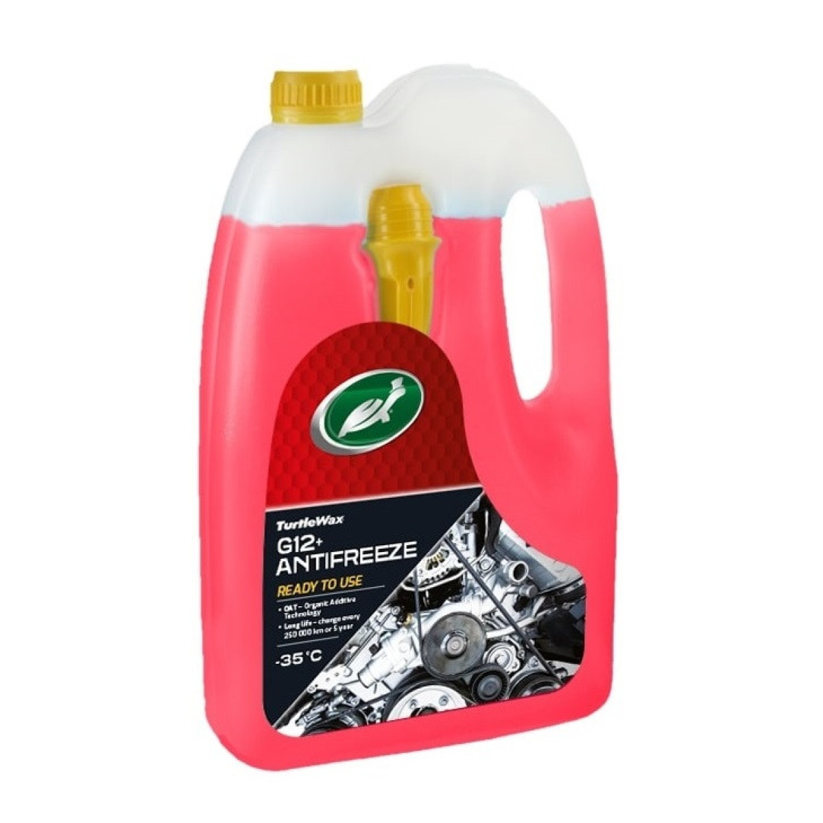 Turtle Wax Antifreeze G12 -35°C, aušinimo skystis, 4 L Turtle Wax Antifreeze G12 -35°C, aušinimo skystis, 4 L