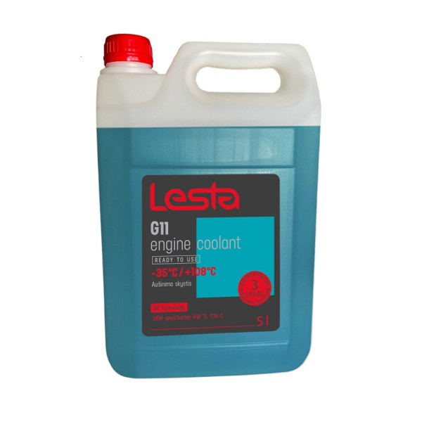 LESTA Antifreeze G11 -35°C, aušinimo skystis, 5l