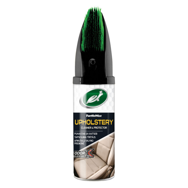 TURTLE WAX Power Out Upholstery With Odor-X, apmušalų valiklis ir apsaugos priemonė, 400 ml