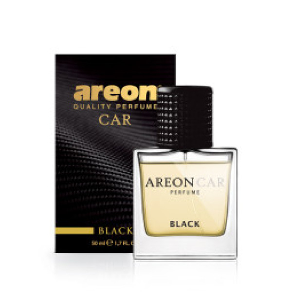 AREON Car Perfume Black purškiamas oro gaiviklis, 50 ml