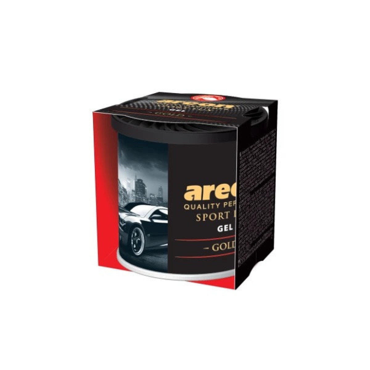AREON Gel Sport Lux Gold, Oro gaiviklis dėžutėje