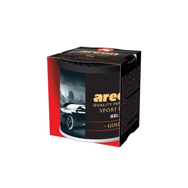 AREON Gel Sport Lux Gold, Oro gaiviklis dėžutėje