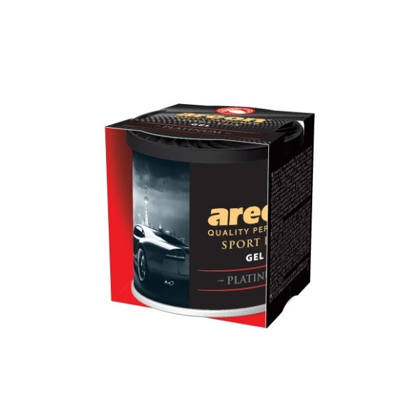 AREON Gel Sport Lux Platinum, Oro gaiviklis dėžutėje