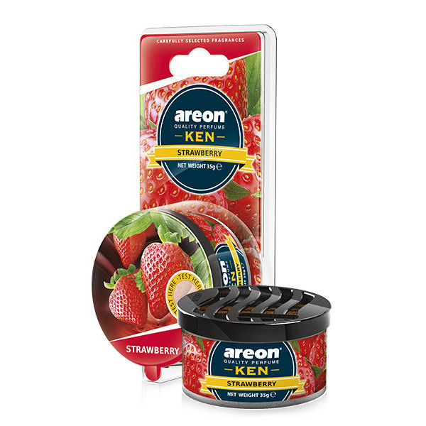 AREON KEN Strawberry oro gaiviklis blisteryje