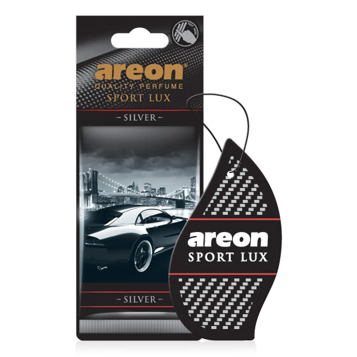 AREON SPORT LUX - Silver oro gaiviklis AREON SPORT LUX - Silver oro gaiviklis