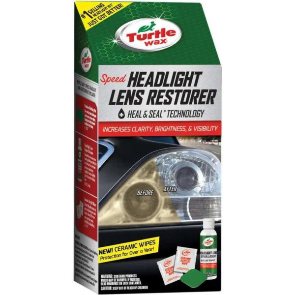Turtle Wax Speed Headlight Lens Restorer, žibintų naujiklis