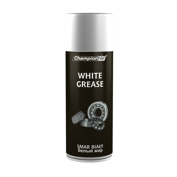 CHAMPION White grease, baltas tepalas, 400 ml