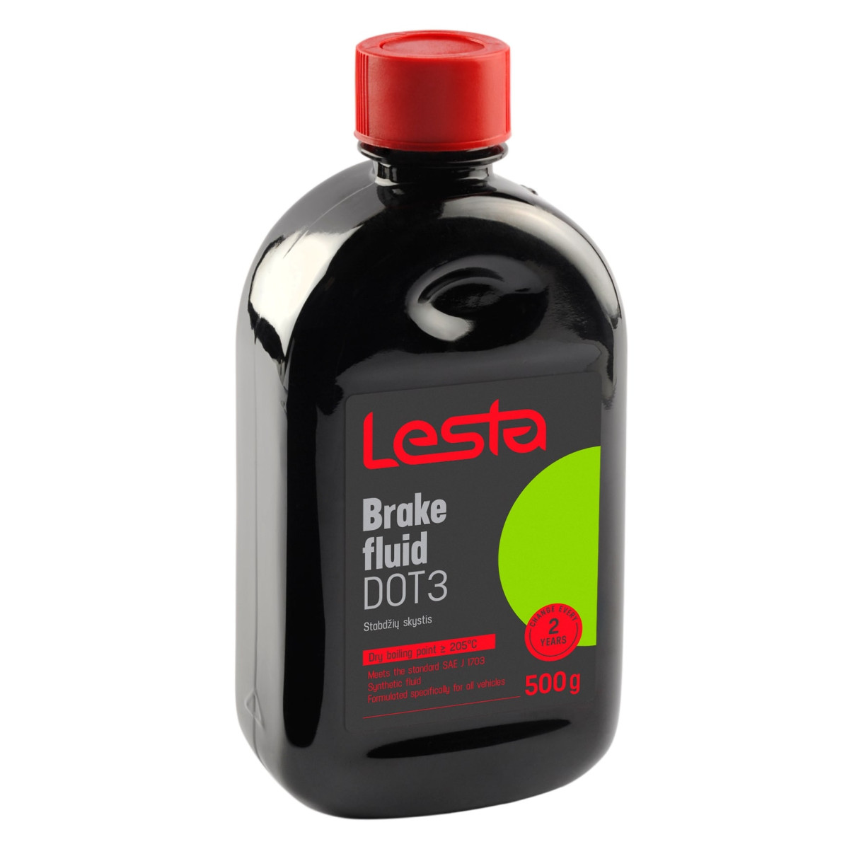 LESTA Break Fluid DOT-3, stabdžių skystis, 500 g LESTA Break Fluid DOT-3, stabdžių skystis, 500 g