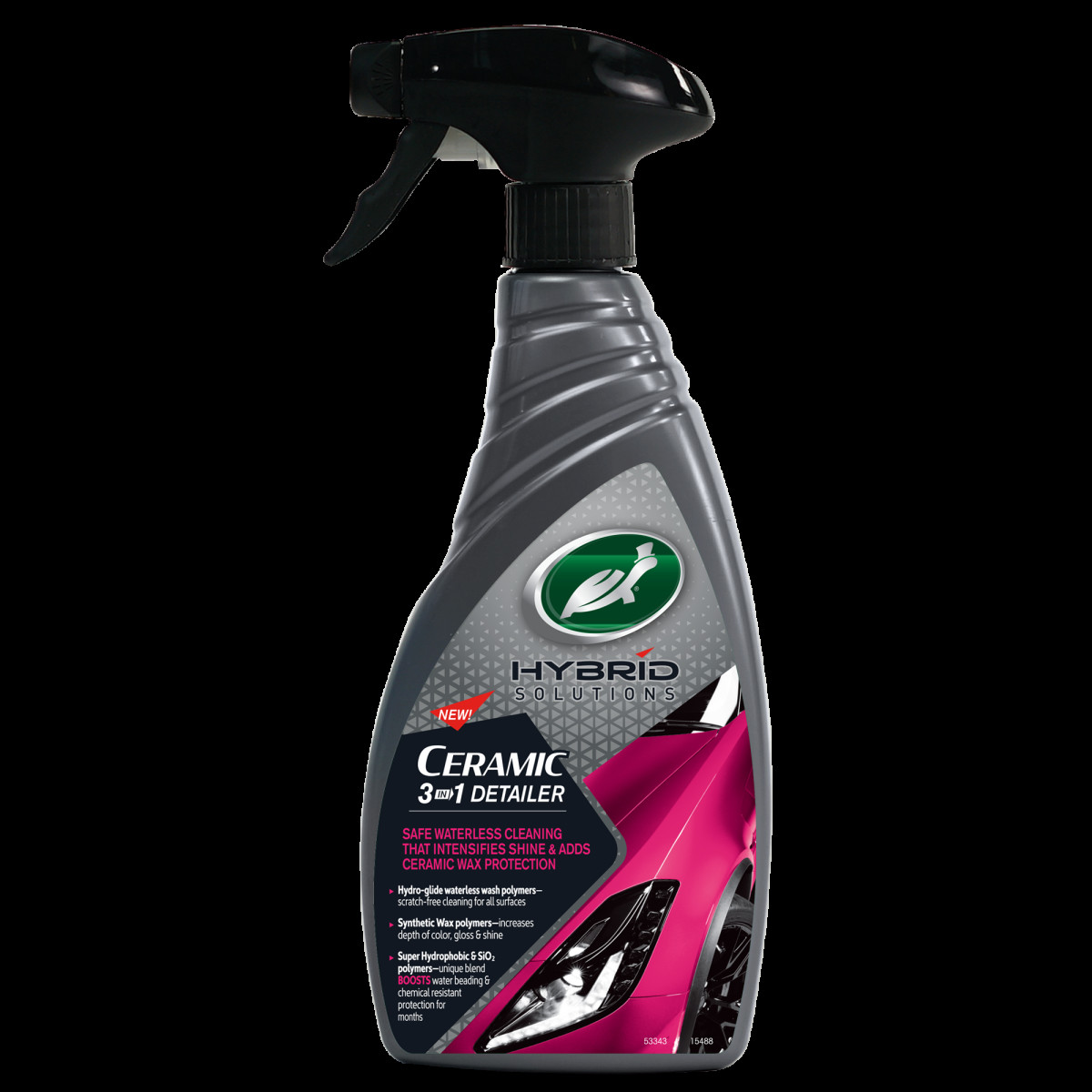 Turtle Wax HS Ceramic 3in1 Detailer, išorės valiklis, 500 ml