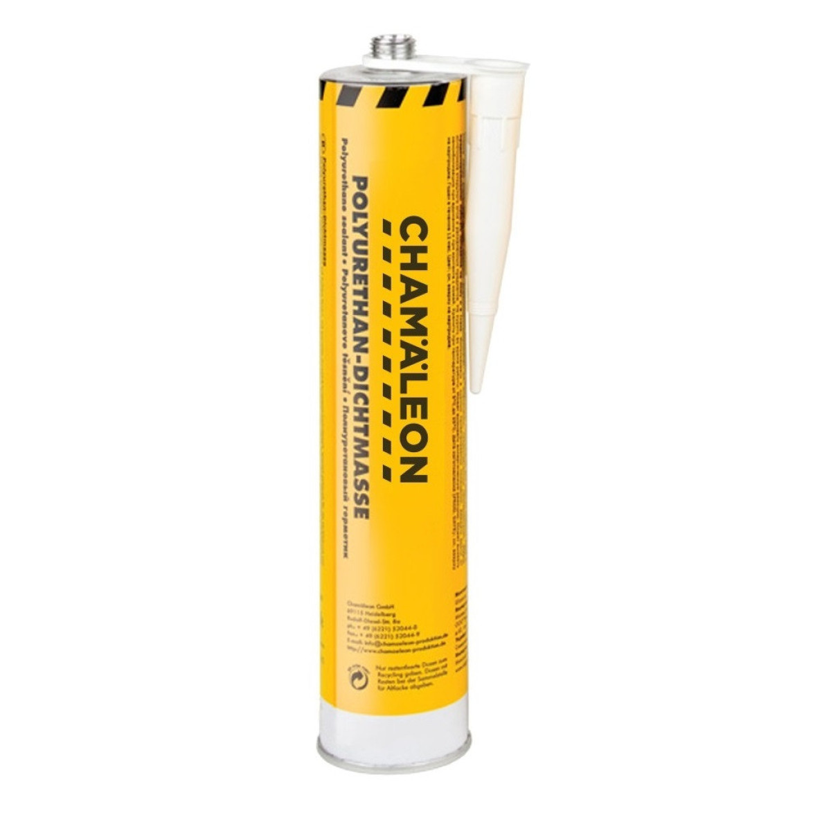 CHAMAELEON PU Car Body Sealant White, purškiamas hermetikas, baltas, 310 ml CHAMAELEON PU Car Body Sealant White, purškiamas hermetikas, baltas, 310 ml