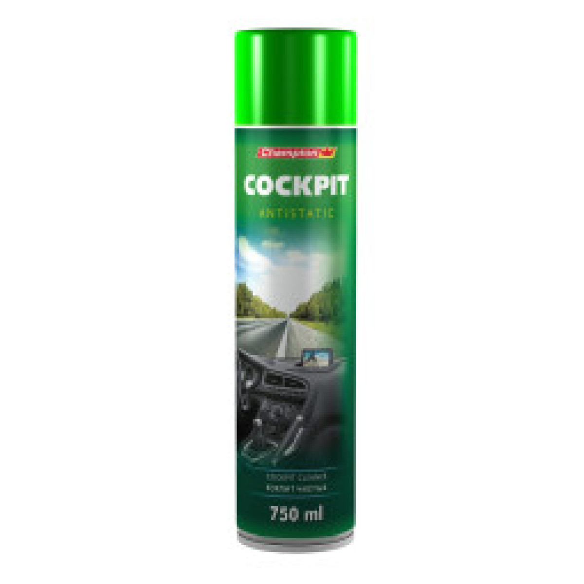 CHAMPION aero Cockpit Cleaner Fresh prietaisų skydelio valiklis, 750ml CHAMPION aero Cockpit Cleaner Fresh prietaisų skydelio valiklis, 750ml
