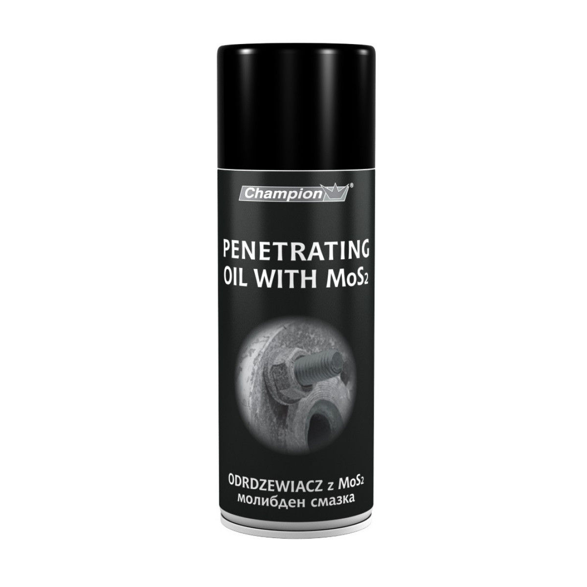 CHAMPION Penetrating Oil With Mos2, Skvarbioji alyva su MoS2, 400 ml CHAMPION Penetrating Oil With Mos2, Skvarbioji alyva su MoS2, 400 ml