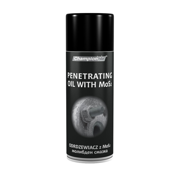 CHAMPION Penetrating Oil With Mos2, Skvarbioji alyva su MoS2, 400 ml