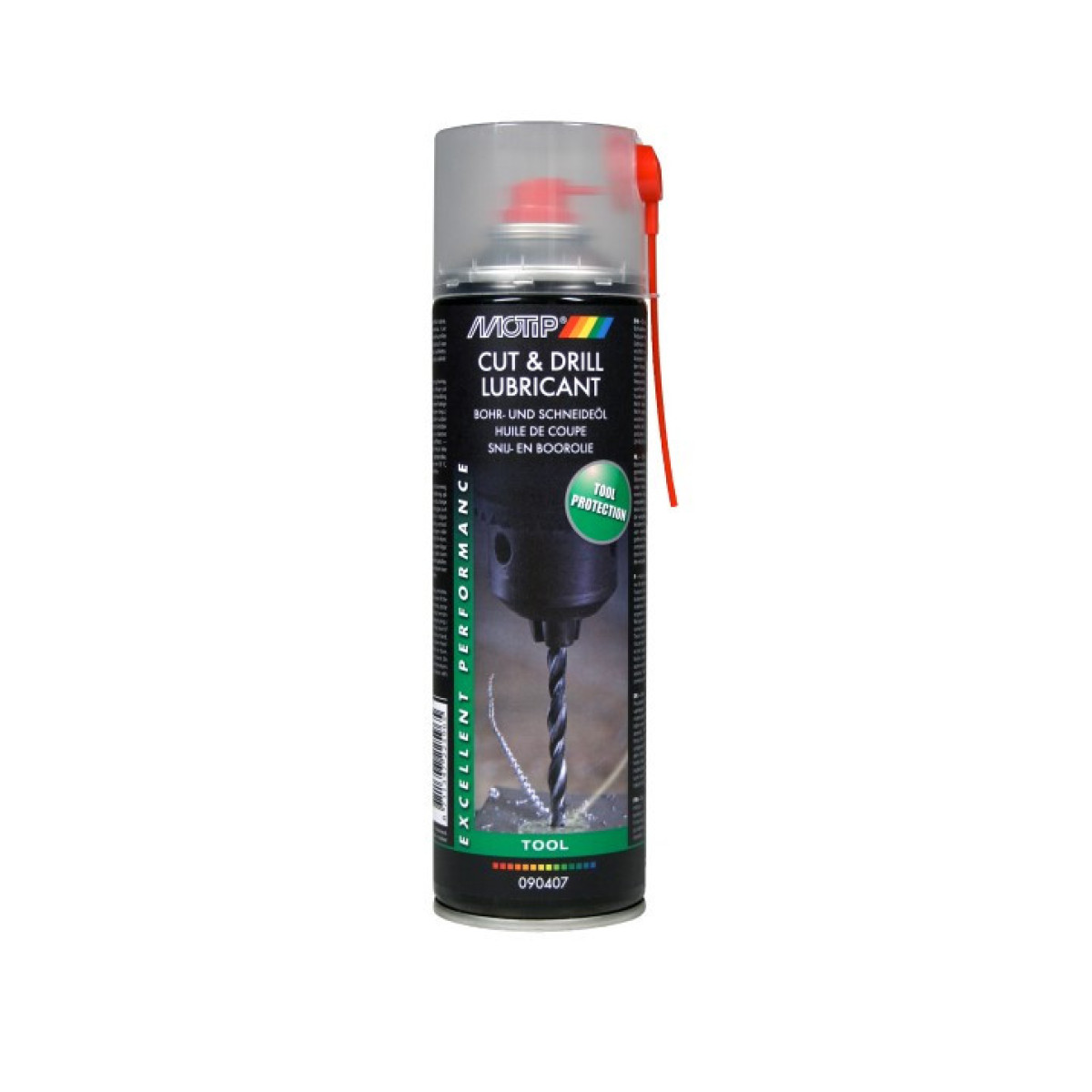 MOTIP Cut&Drill Lubricant, alyva pjovimui ir gręžimui, 500 ml MOTIP Cut&Drill Lubricant, alyva pjovimui ir gręžimui, 500 ml