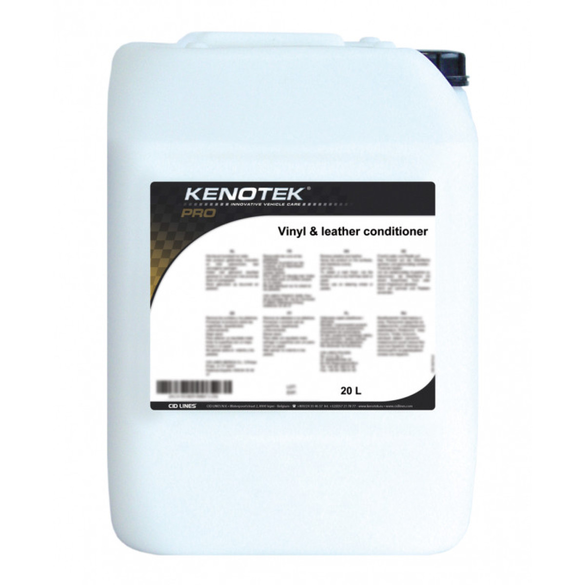 KENOTEK Vinyl&Leather Conditioner, vinilo ir odos kondicionierius, 5l KENOTEK Vinyl&Leather Conditioner, vinilo ir odos kondicionierius, 5l