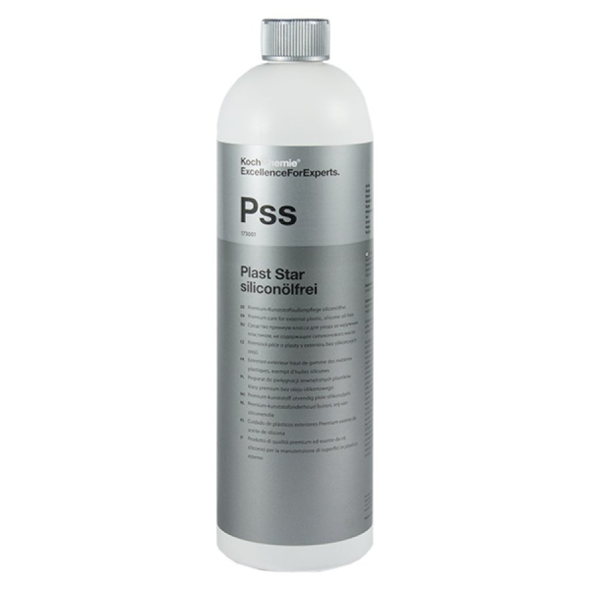 KOCH CHEMIE Care for External Plastic Without Silicone Plast Star Pps, priemonė išorės plastikų priežiūrai be silikono, 1L KOCH CHEMIE Care for External Plastic Without Silicone Plast Star Pps, priemonė išorės plastikų priežiūrai be silikono, 1L