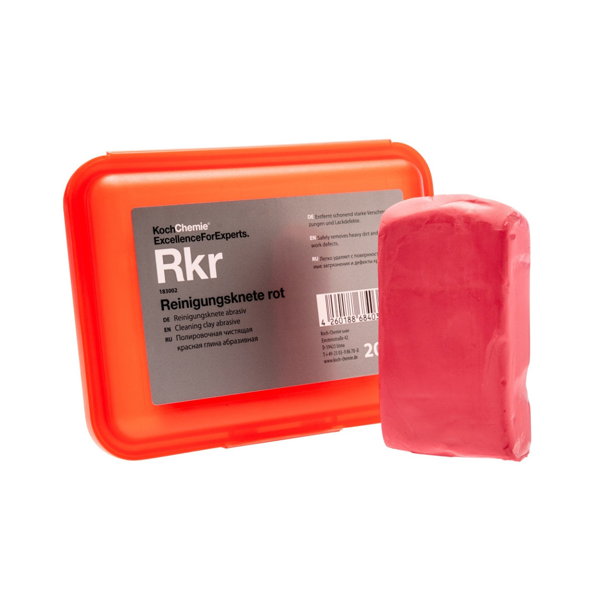 KOCH CHEMIE Cleaning clay, hard Rkr, valymo molis, 200 g KOCH CHEMIE Cleaning clay, hard Rkr, valymo molis, 200 g