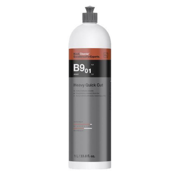 KOCH CHEMIE Heavy Quick Polish B9.01, poliravimo pasta, 250 ml