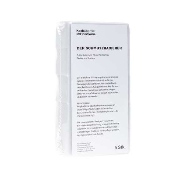 KOCH CHEMIE Melamin sponge set of 5, melamino kempinėlės, 5 vnt