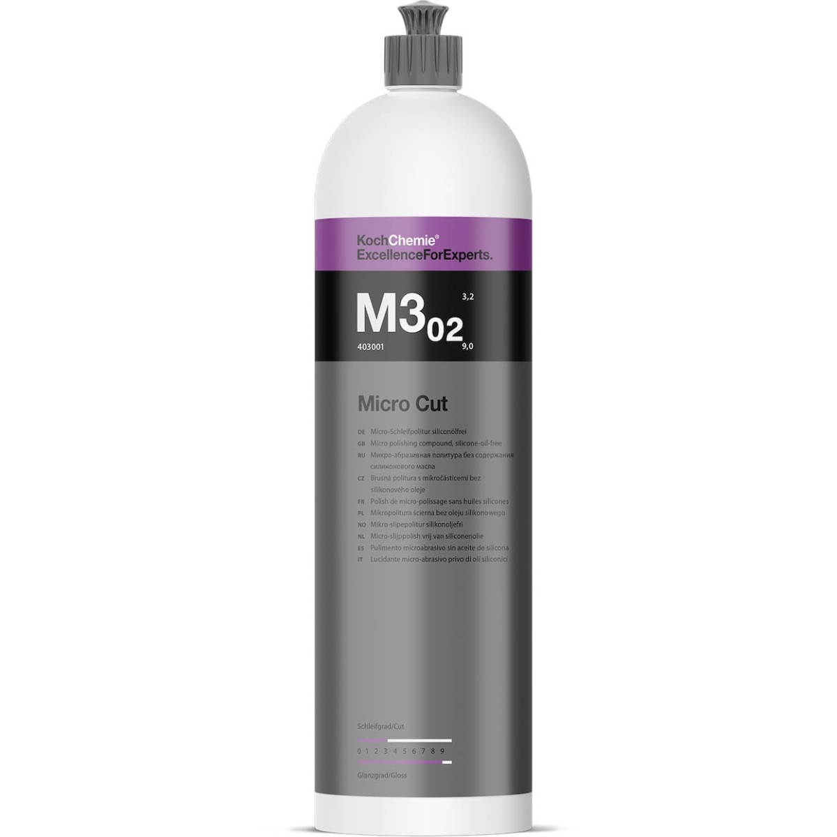 KOCH CHEMIE Micro Cut M3.02, poliravimo pasta, 250ml KOCH CHEMIE Micro Cut M3.02, poliravimo pasta, 250ml