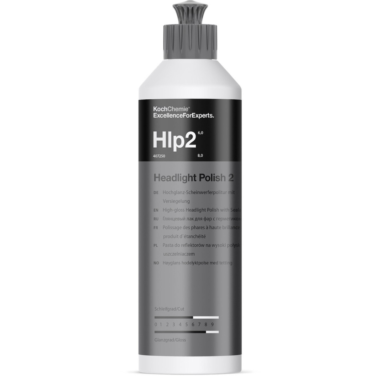KOCH CHEMIE Hlp2, Poliravimo pasta žibintams, 250 ml