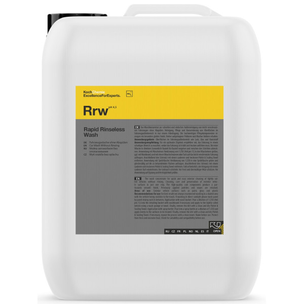 KOCH CHEMIE Rapid Rinseless Wash, Šampūno koncentratas, 5L