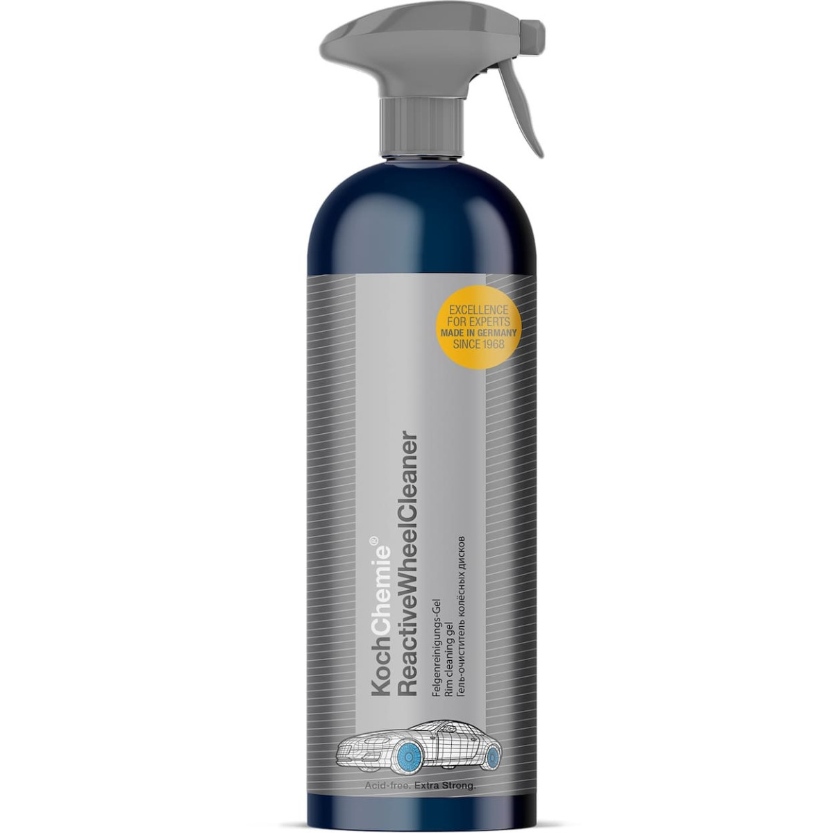 KOCH CHEMIE Reactive Wheel Cleaner, ratlankių valiklis, 750 ml KOCH CHEMIE Reactive Wheel Cleaner, ratlankių valiklis, 750 ml
