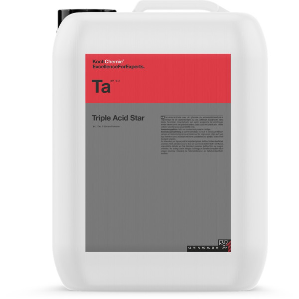 KOCH CHEMIE Triple Acid Star Cleaner Ta, rūgštinis valiklis, 11kg