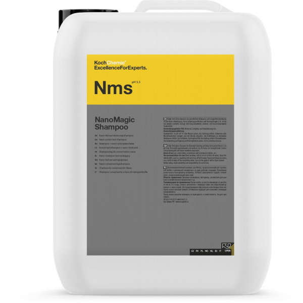 KOCH CHEMIE Nano Magic Shampoo Nms, šampūnas su Nano, 10L KOCH CHEMIE Nano Magic Shampoo Nms, šampūnas su Nano, 10L