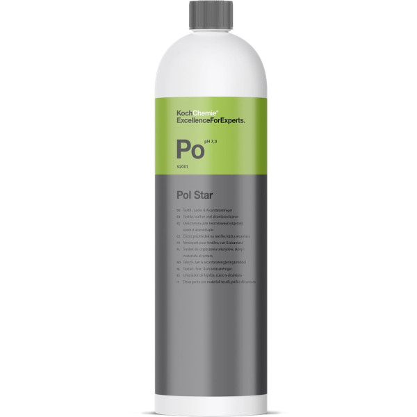 KOCH CHEMIE Textile&Leather Cleaner POL STAR,  tekstilės ir odos valiklis, 1L