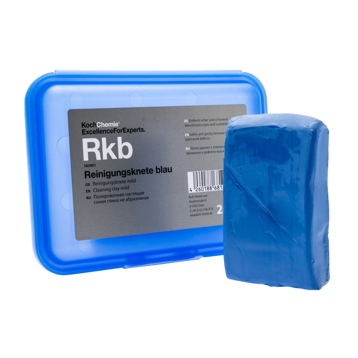 KOCH CHEMIE Cleaning clay, soft Rkb, valymo molis, švelnus, 200 g