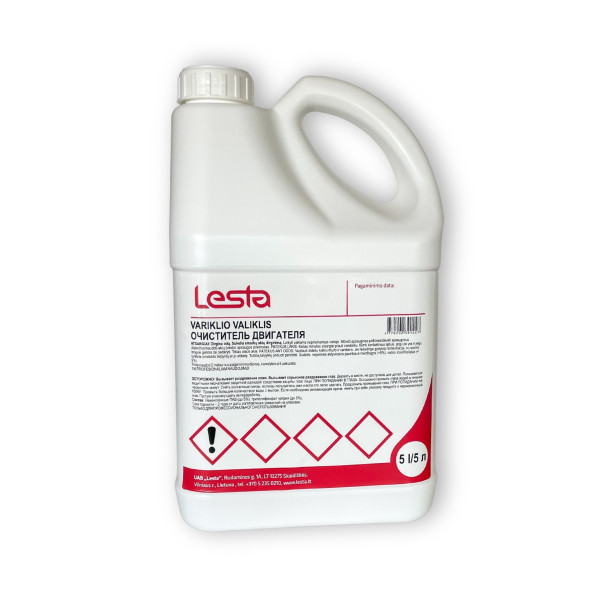 LESTA Concentrated Engine Cleaner, koncentruotas variklio valiklis, 5l