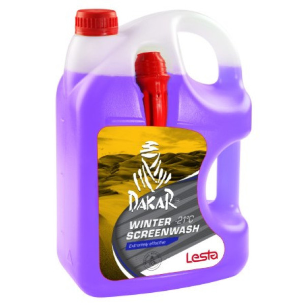 LESTA Windscreen Washer Fluid Dakar -21°C, priekinio stiklo plovimo skystis, 4l