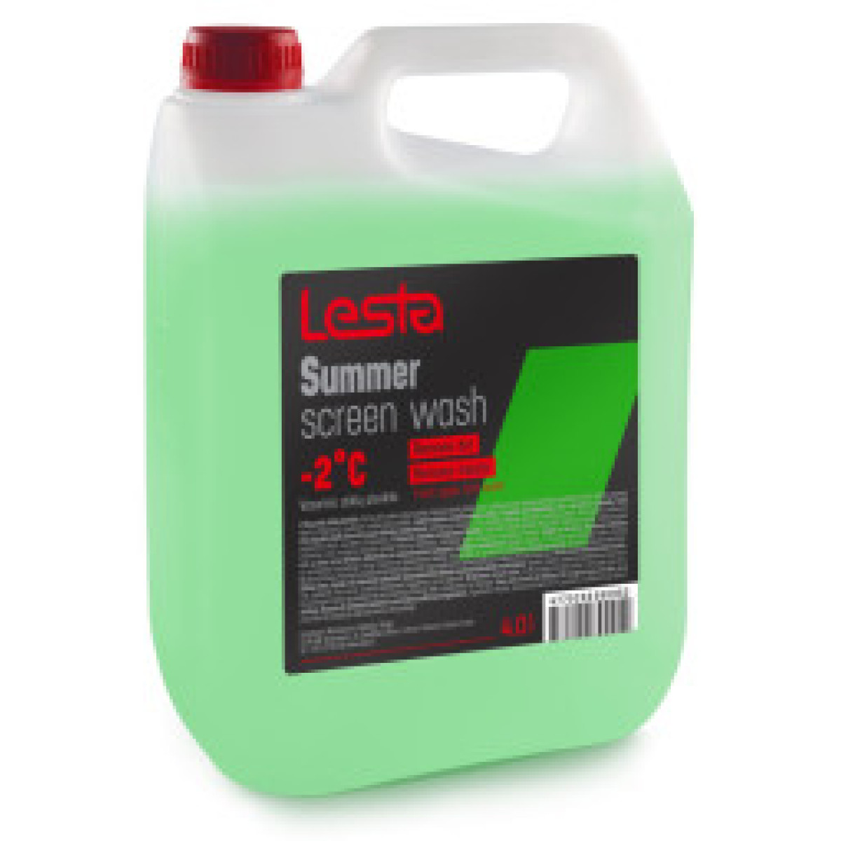 LESTA Windscreen Washer Fluid, priekinio stiklo plovimo skystis, 4l LESTA Windscreen Washer Fluid, priekinio stiklo plovimo skystis, 4l