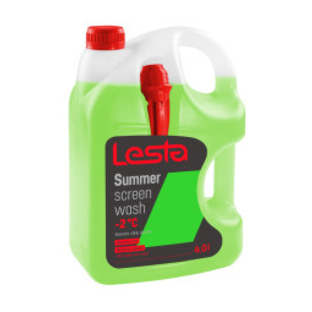 LESTA Windscreen Washer Fluid, priekinio stiklo plovimo skystis, 4l LESTA Windscreen Washer Fluid, priekinio stiklo plovimo skystis, 4l