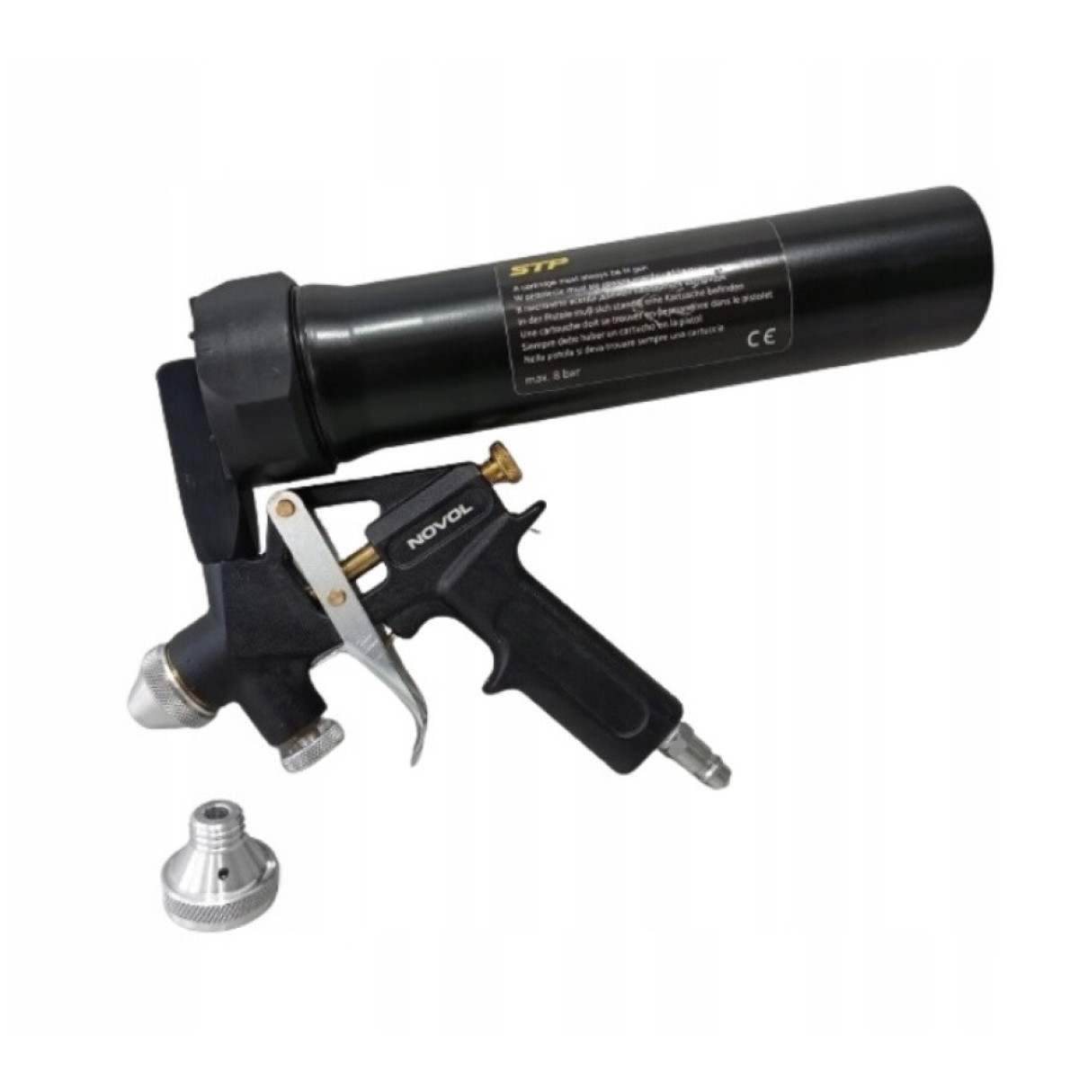 NOVOL Flex/Flow Spraying Gun, pistoletas hermetikui