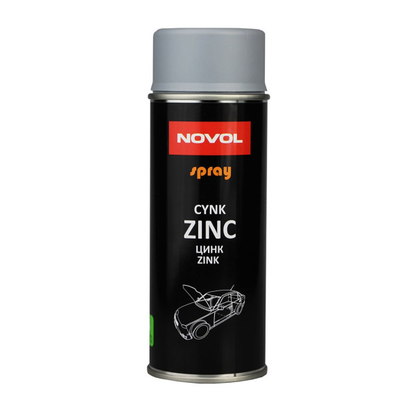 NOVOL Spray Zinc, purškiamas cinkas, aerozolis, 400ml
