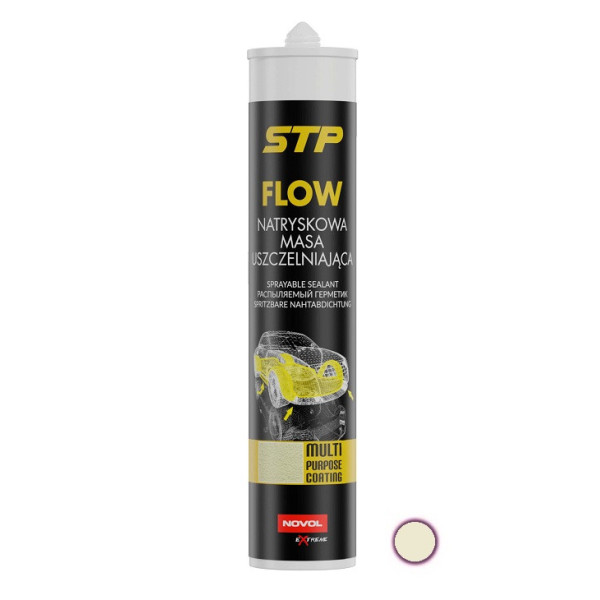 NOVOL FLOW Sprayable Sealant Beige, purškiamas hermetikas, gelsva 290ml