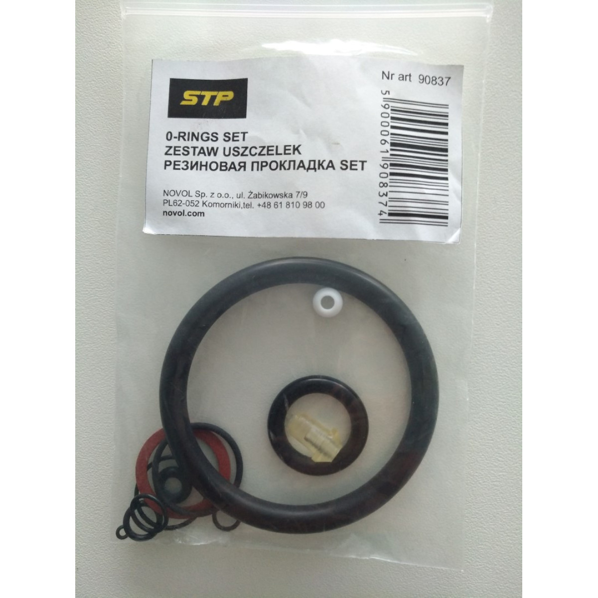 NOVOL STP 0-rings set STP, pistoleto remontinis komplektas NOVOL STP 0-rings set STP, pistoleto remontinis komplektas