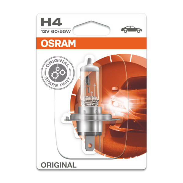 OSRAM Automobilinė lemputė H4 60/55W 12V Bilux P43T, 1vnt