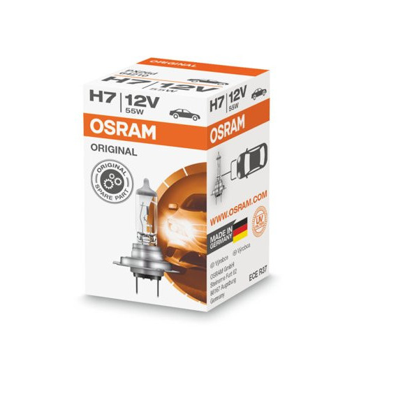OSRAM Automobilinė lemputė H7 55W 12V PX26D, 1vnt