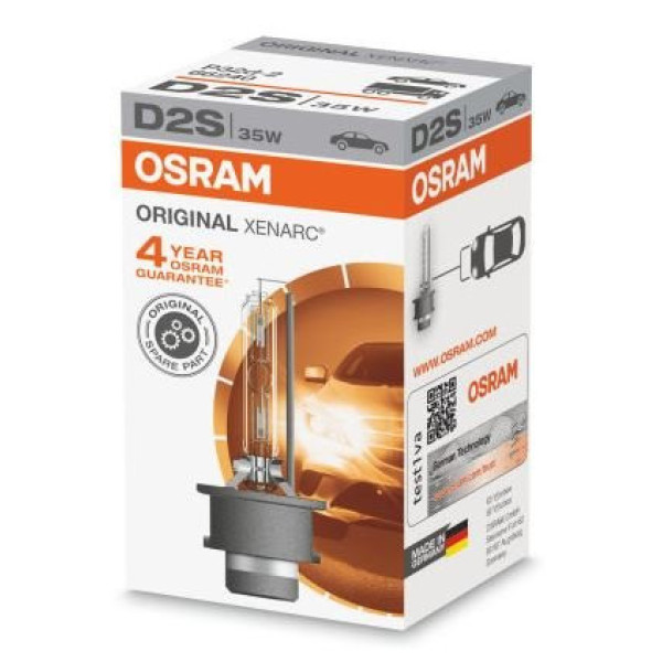 OSRAM XENON Automobilinė lemputė, 35W P32D-2 D2S, 1vnt