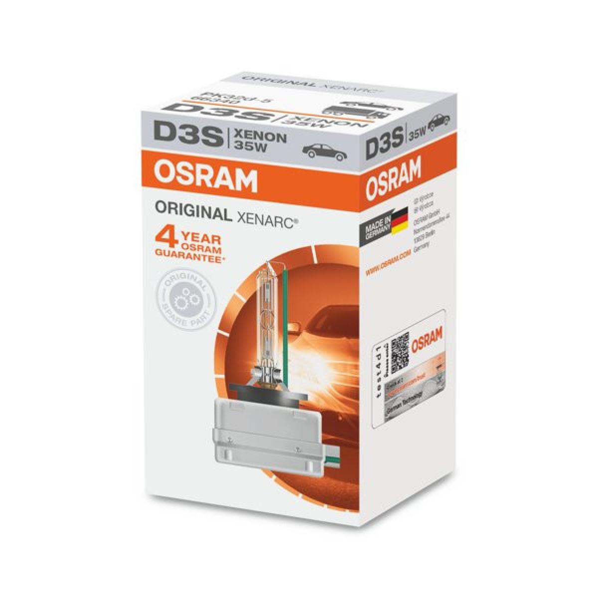 OSRAM XENON 35W PK32D-5 D3S, Automobilinė lemputė, 1 vnt