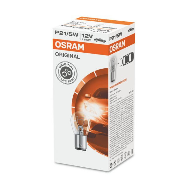 OSRAM Automobilinė lemputė 21/5W 12V BAY15D, 1vnt