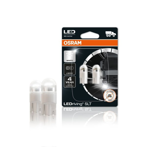 OSRAM Automobilinės lemputės LED W5W 1W 24V W2.1x9.5D, 2vnt