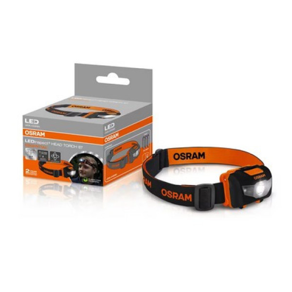 OSRAM LEDinspect Head Torch 87 Essential LED galvos žibintas su baterijomis