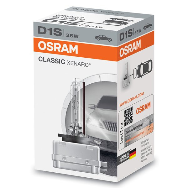 OSRAM Automobilinė lemputė 35W PK32D-2 D1S, 1 vnt